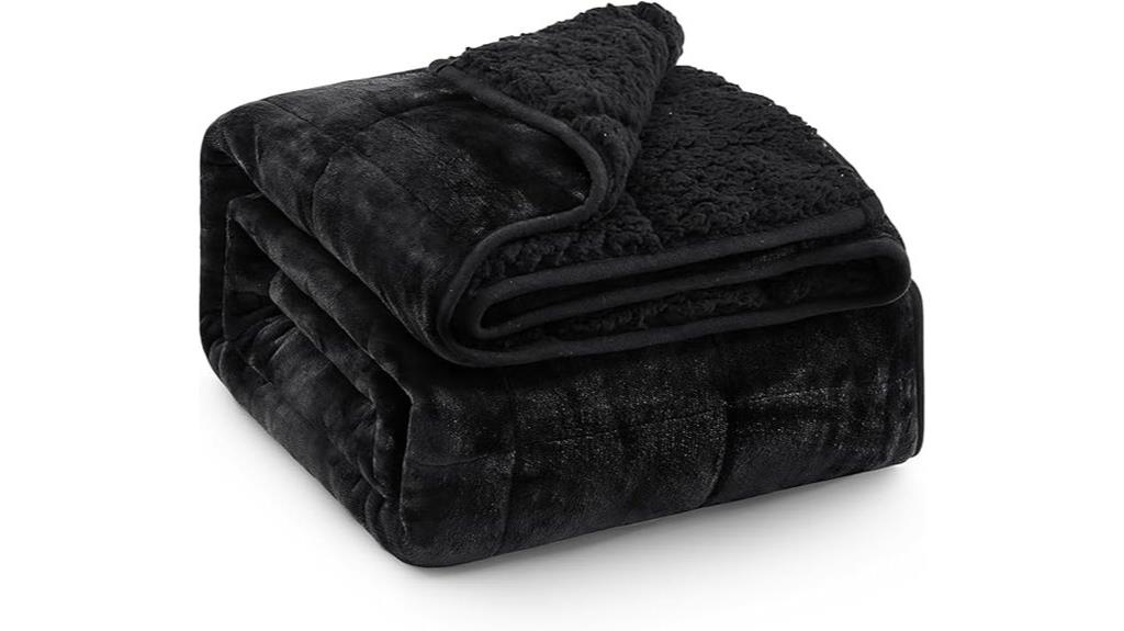 fuzzy sherpa weighted blanket