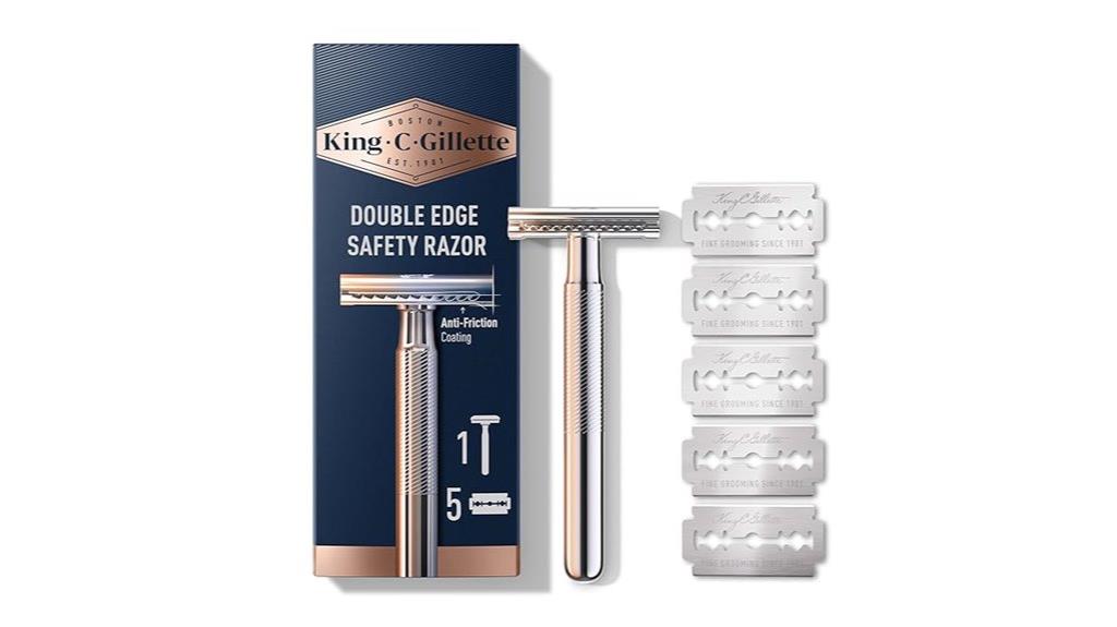 gillette chrome safety razor