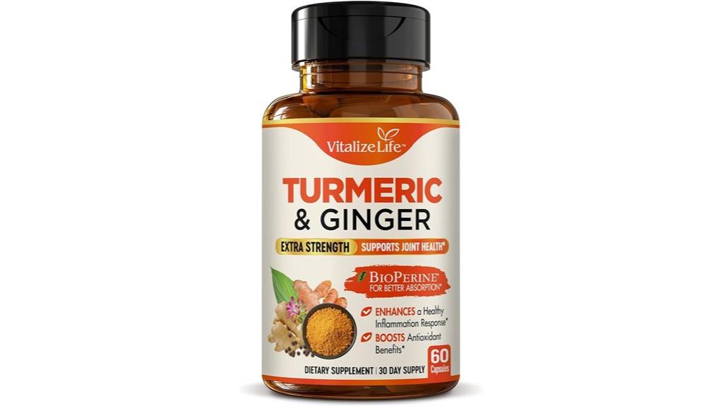 ginger turmeric black pepper