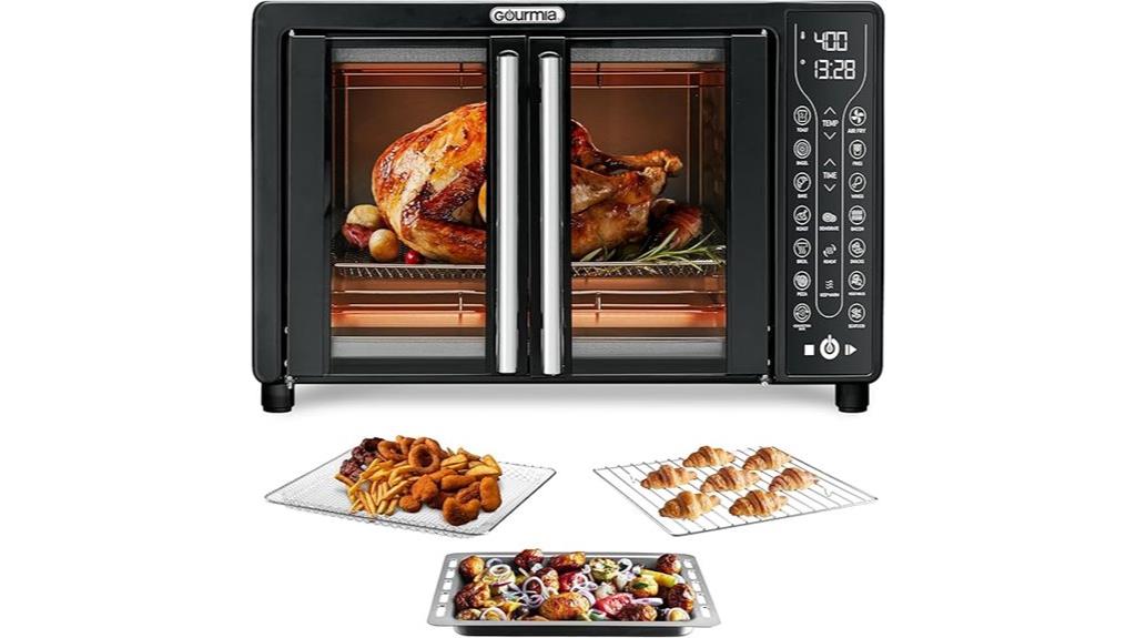 gourmia combo toaster oven