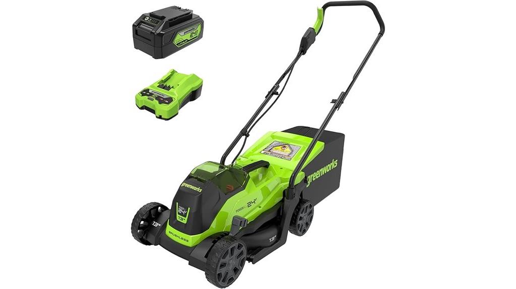 greenworks 24v lawn mower
