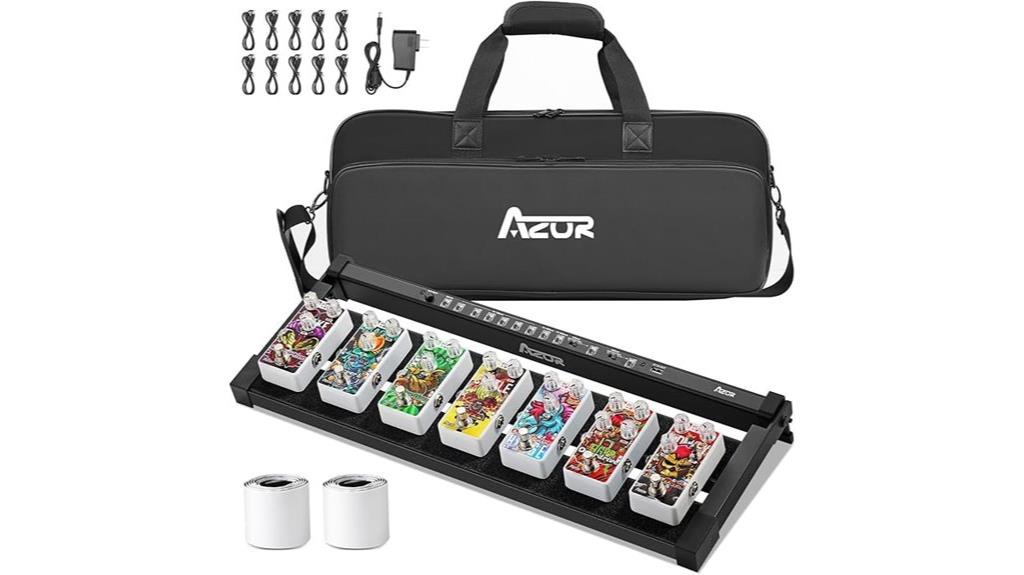 guitar pedal board power