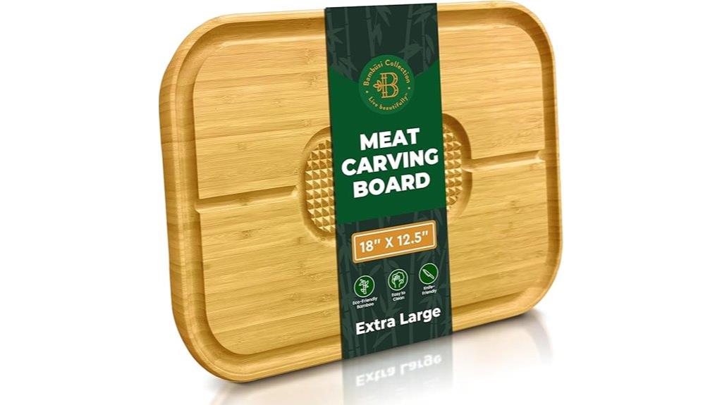 heavy duty bamboo cutting board