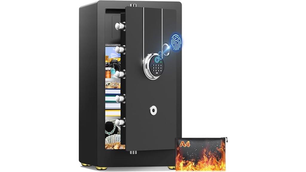 heavy duty biometric safe