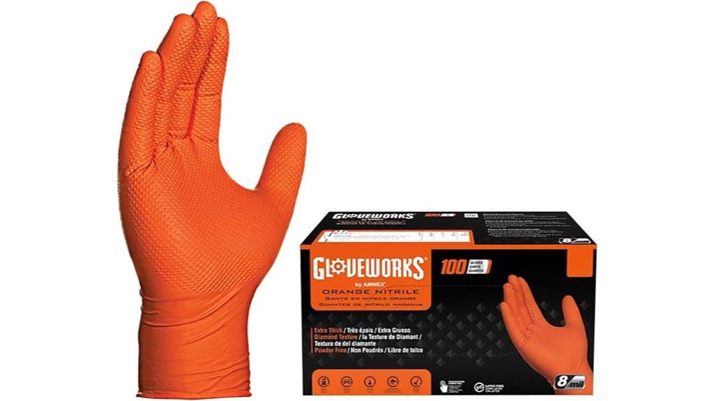 heavy duty nitrile disposable gloves