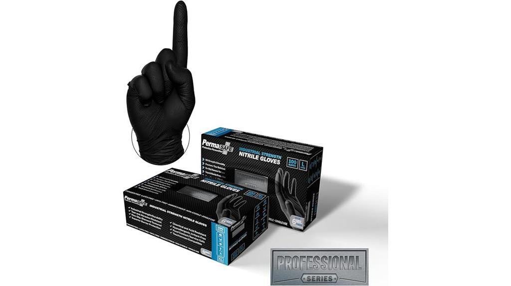 heavy duty nitrile gloves