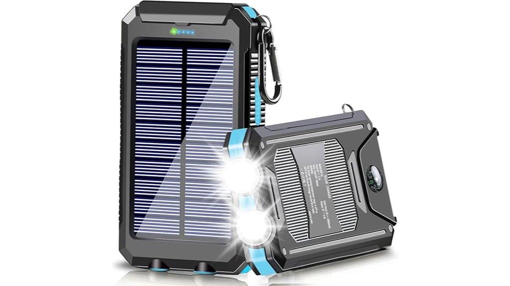 high capacity solar power bank