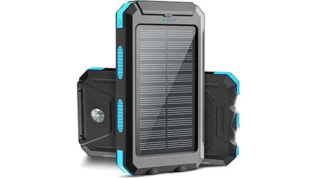 high capacity solar power bank