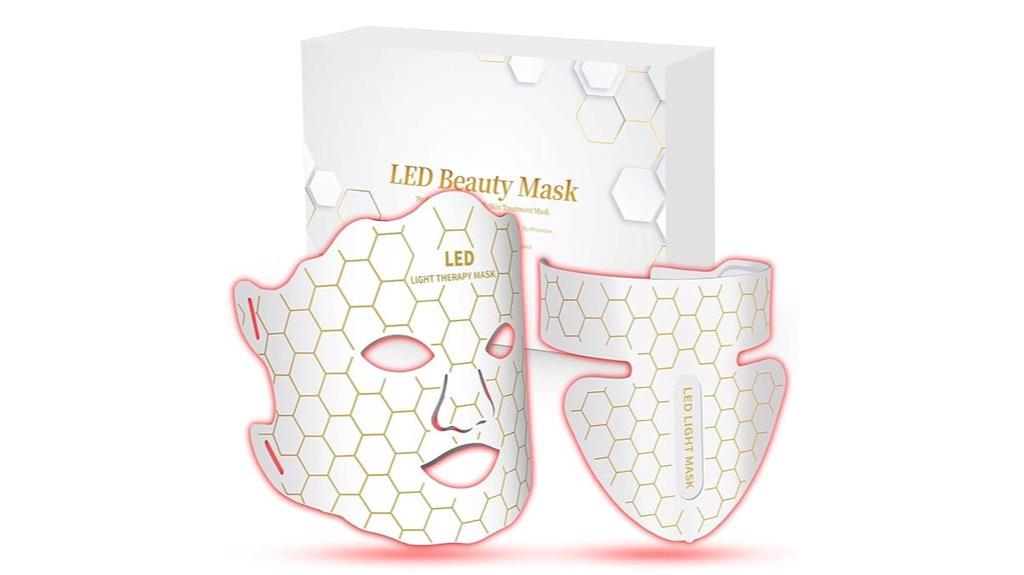 high intensity led face mask