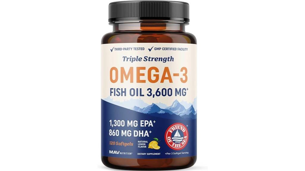 high potency fish oil pills