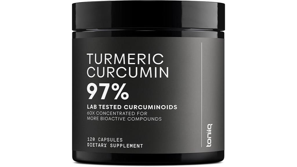 high potency turmeric capsules