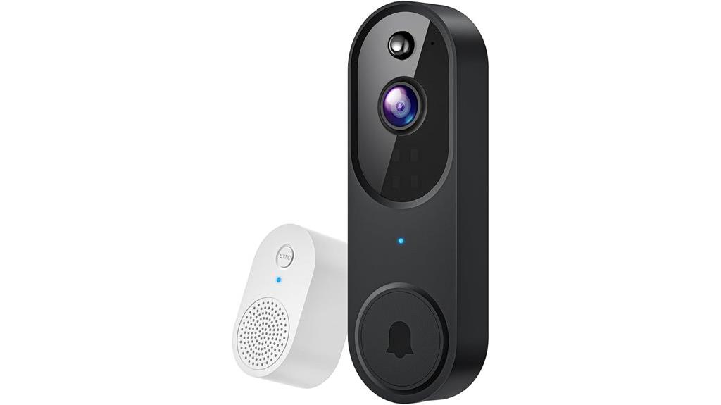 high resolution security doorbell