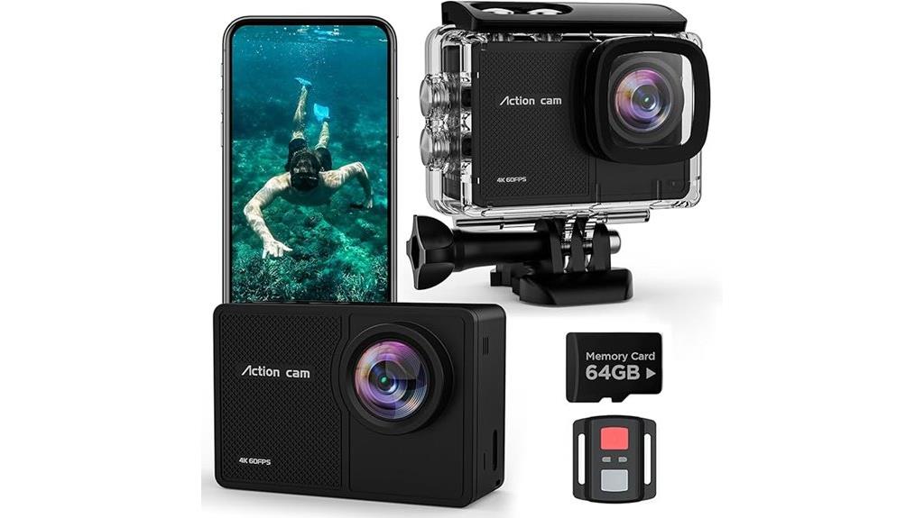 high resolution waterproof camera