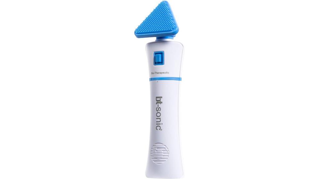 high tech facial cleansing brush