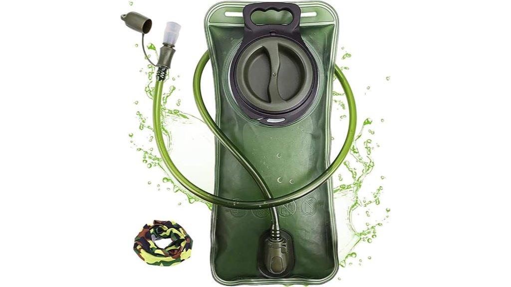 hydration bladder for outdoor activities