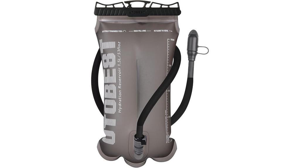 hydration bladder for outdoors