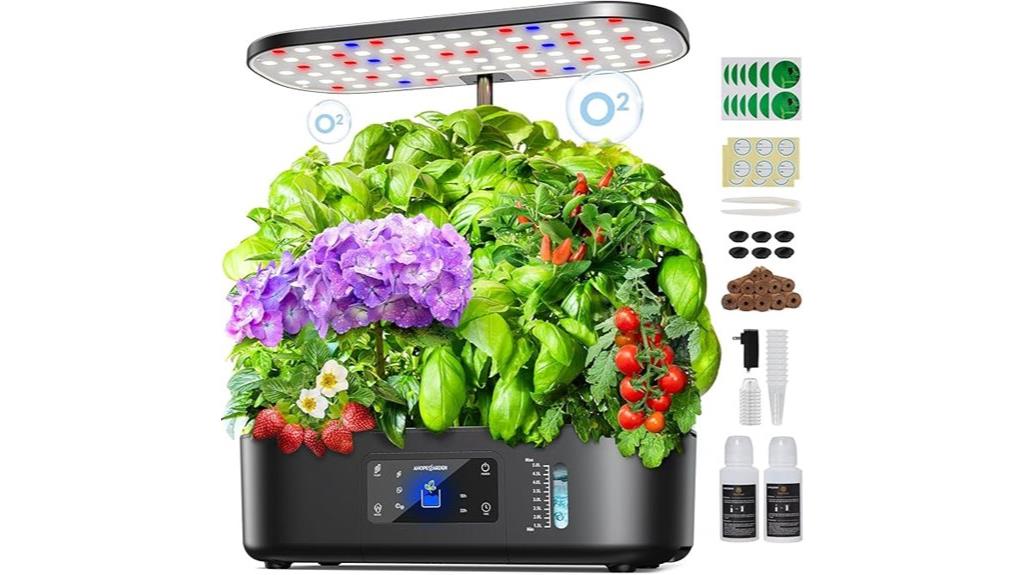 hydroponic kit with light