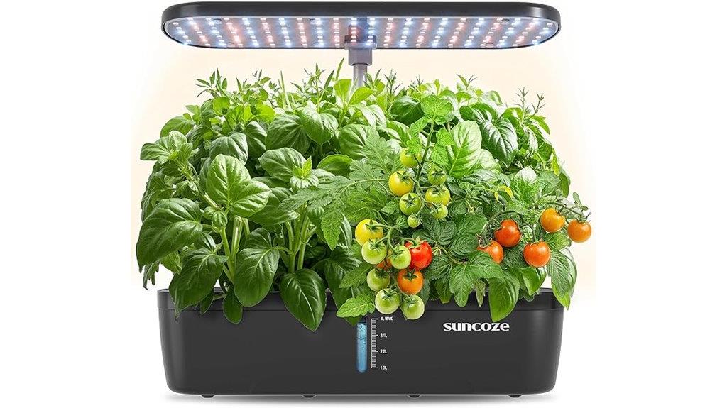 hydroponic kit with pods