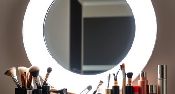 illuminated magnifying makeup mirrors