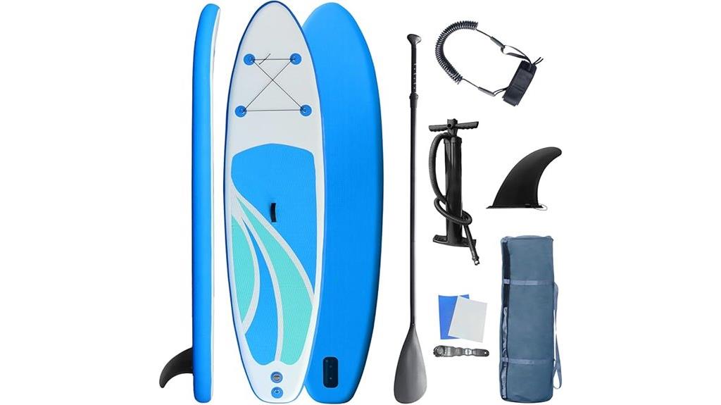 inflatable adult paddleboard set
