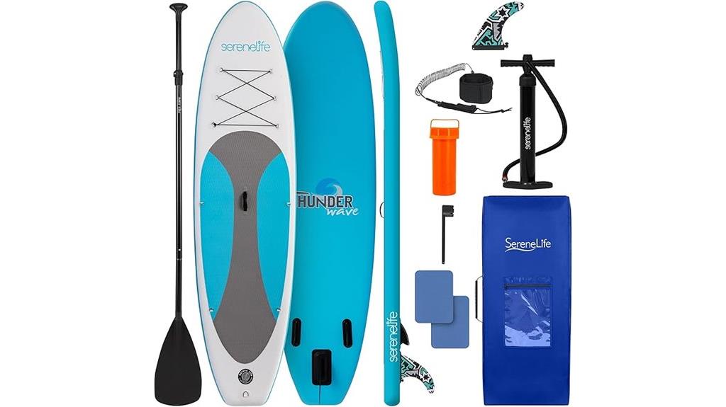 inflatable paddle board set