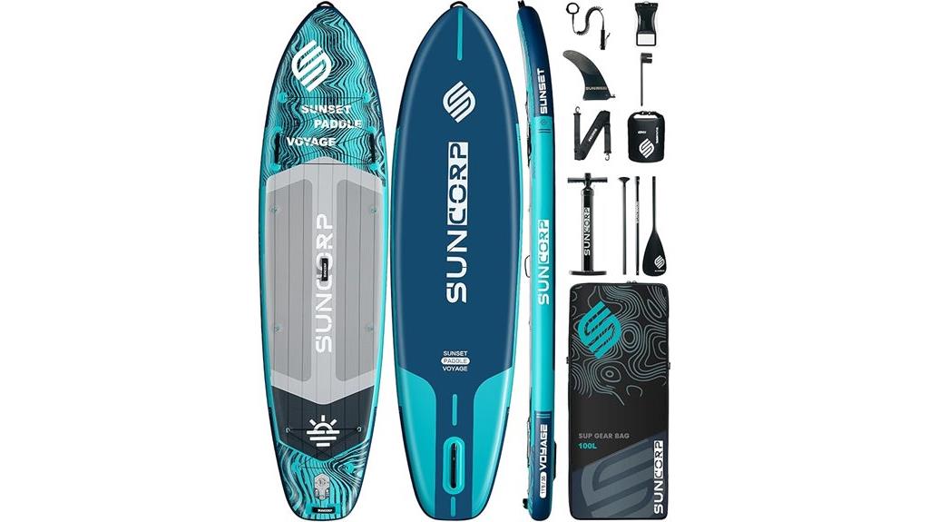 inflatable paddle board set
