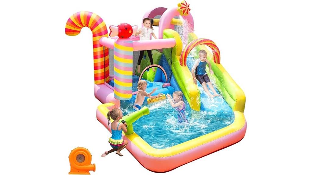 inflatable water slide
