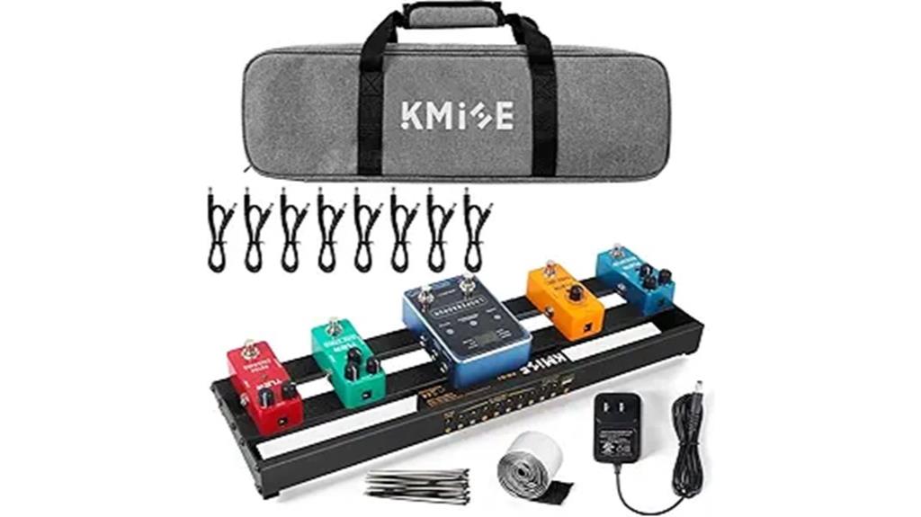 integrated guitar pedal power