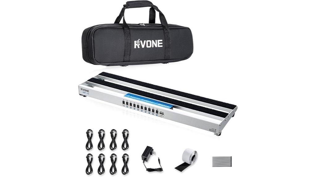 integrated guitar pedal power