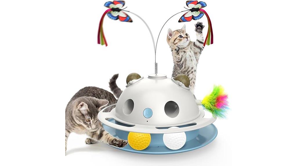 interactive cat toy set