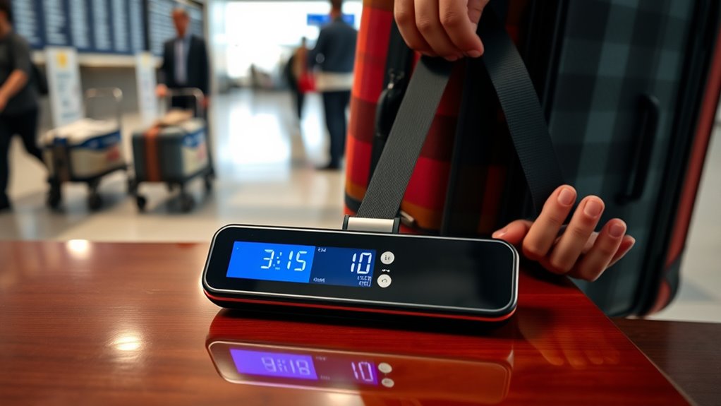 key luggage scale features