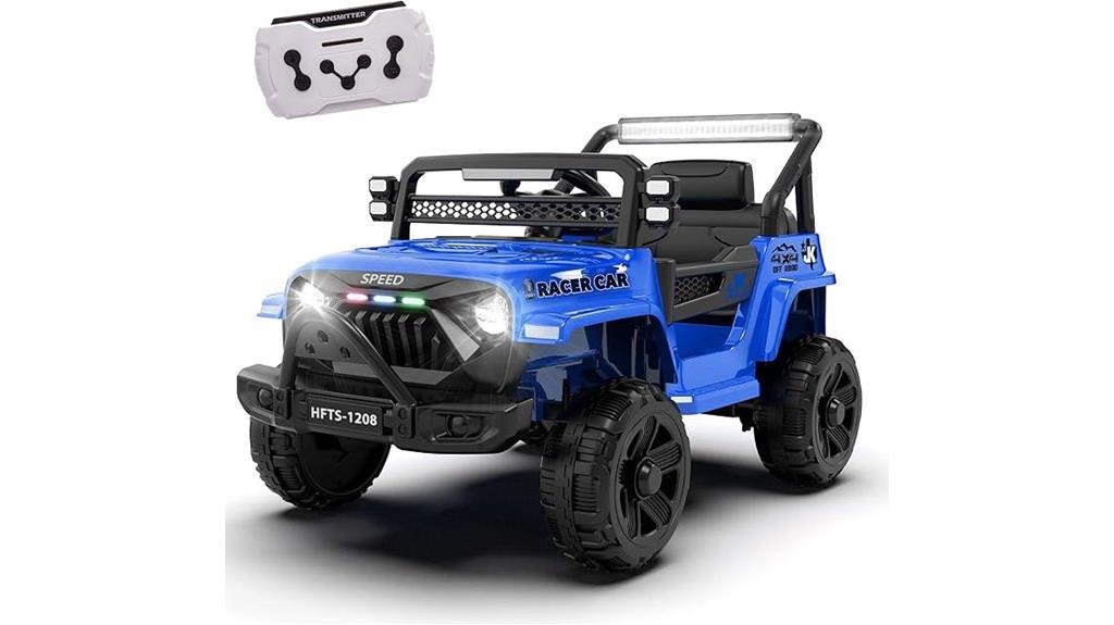 kids 12v ride on truck