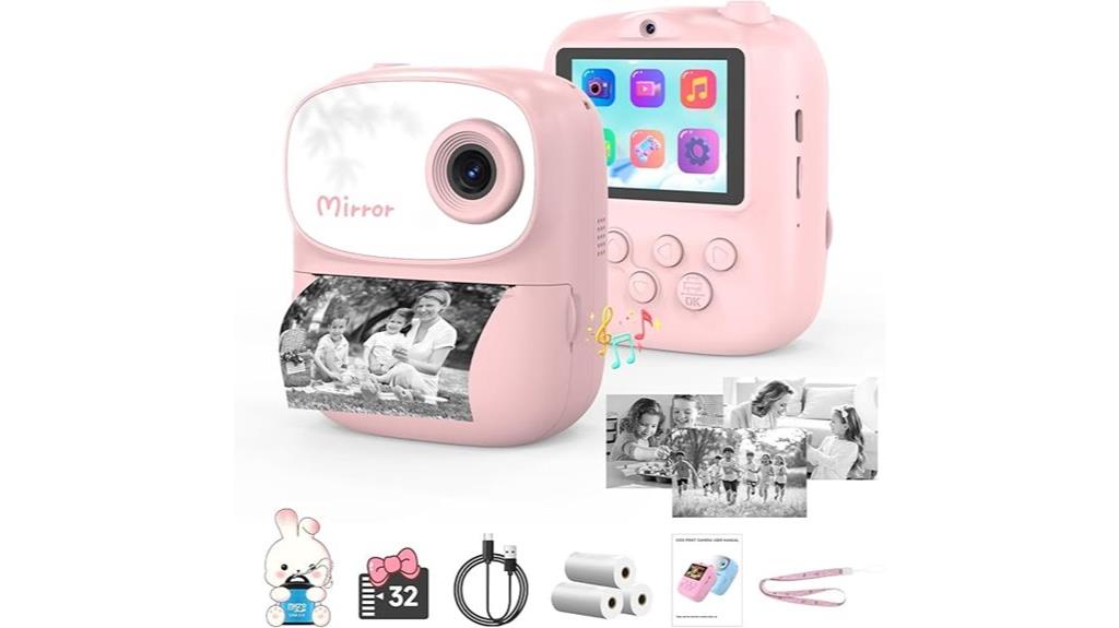 kids camera with print