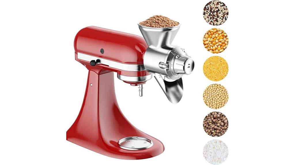 kitchenaid grain mill attachment