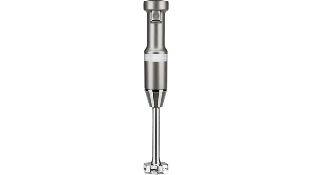 kitchenaid hand blender silver