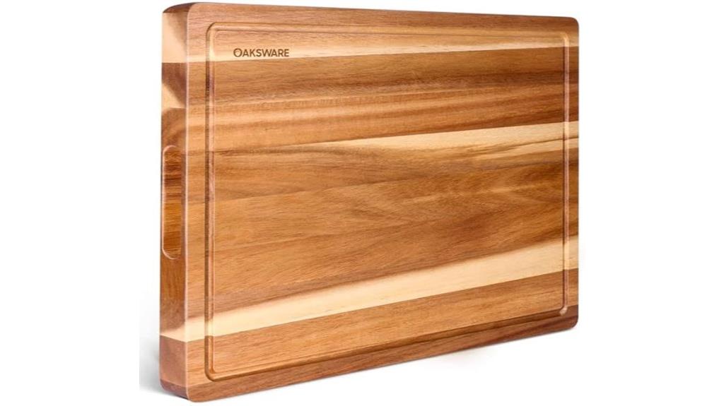large acacia cutting board