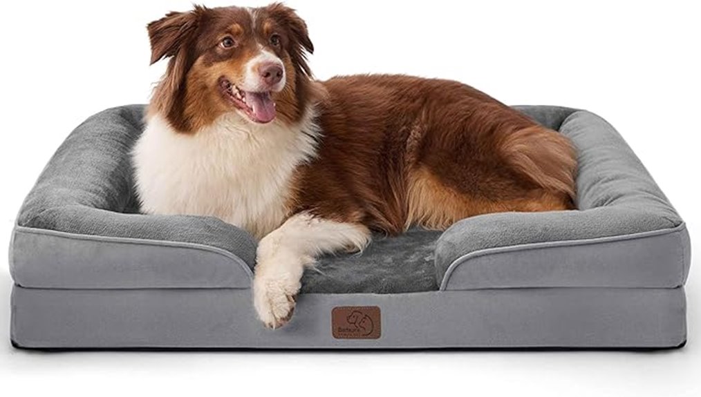 large washable orthopedic bed