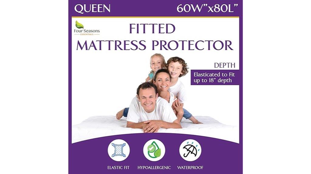 large waterproof mattress protector