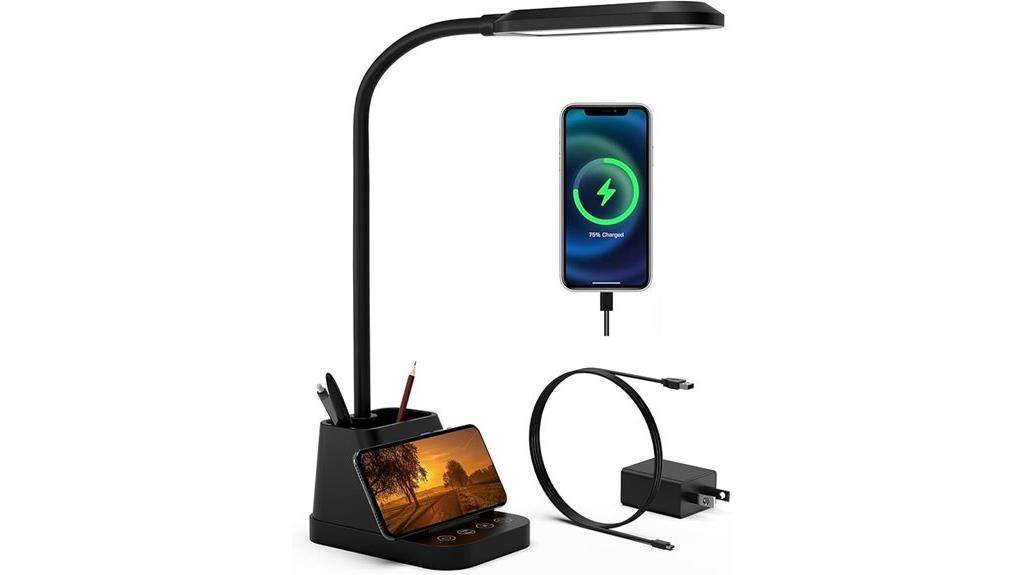 led desk lamp with usb