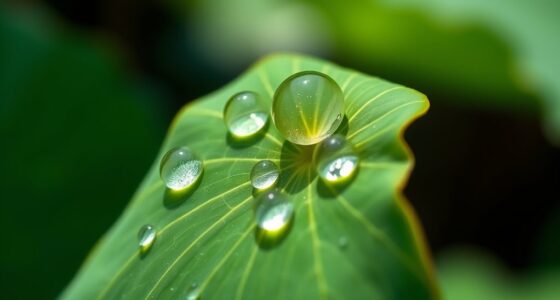 lotus inspired water repellency