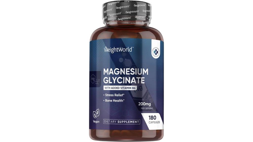 magnesium glycinate vegan capsules