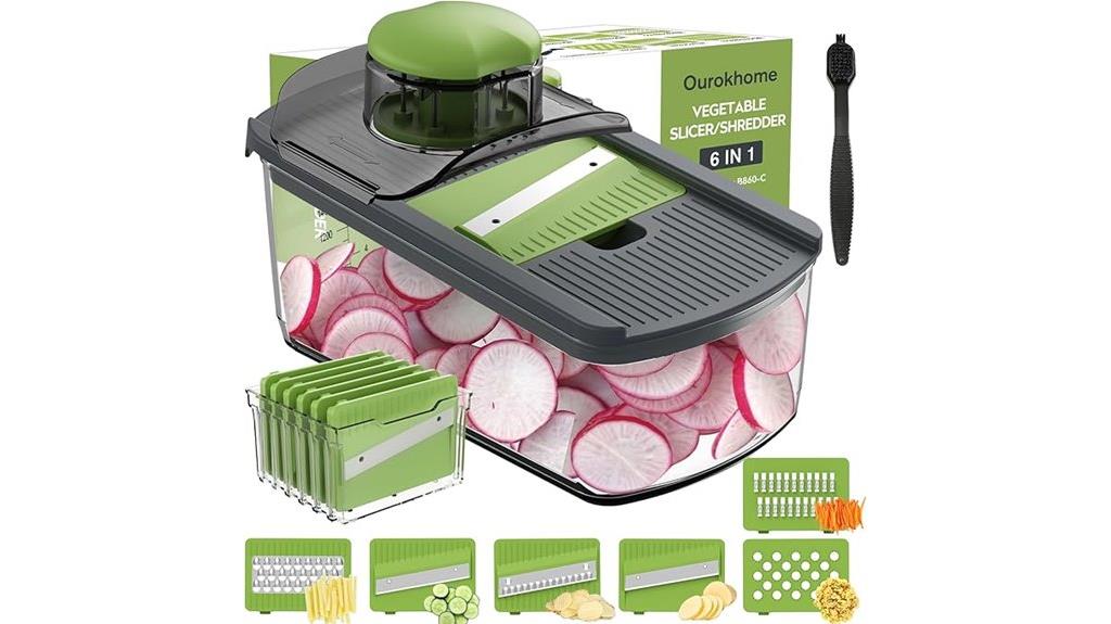 mandolin slicer with blades