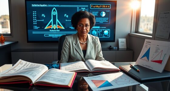 mathematics and chemistry in space