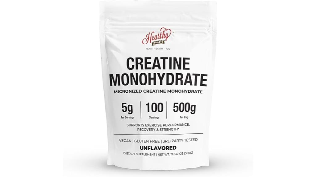micronized creatine powder