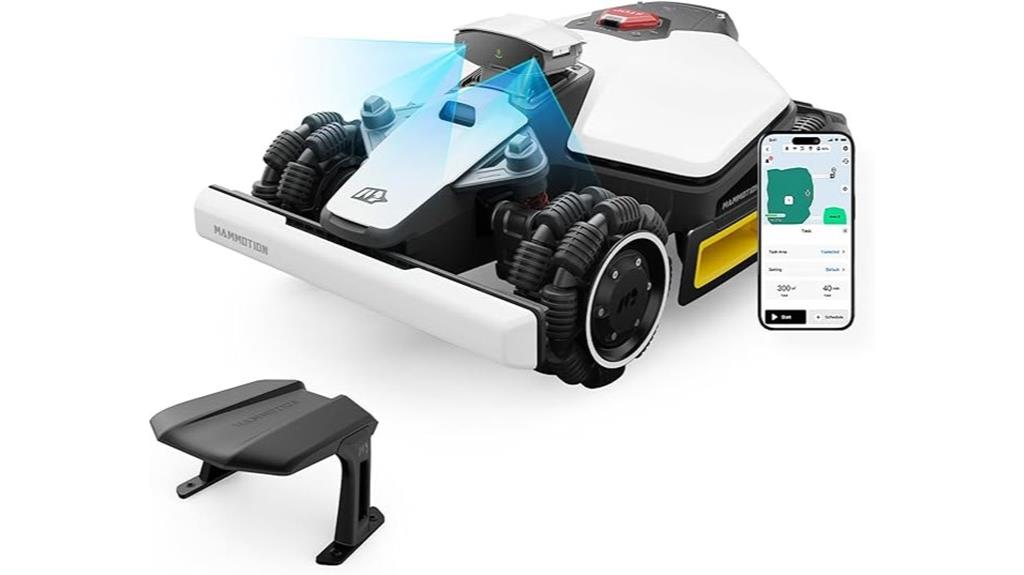 mini awd robot mower