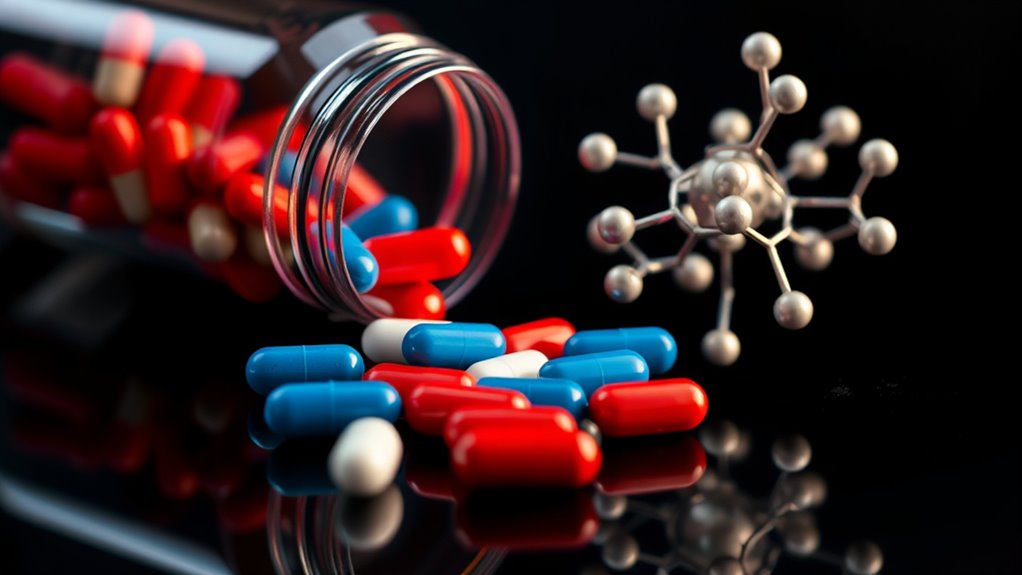 molecular structures influence drug interactions