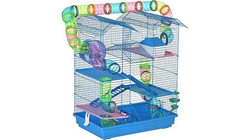 multi tier hamster cage