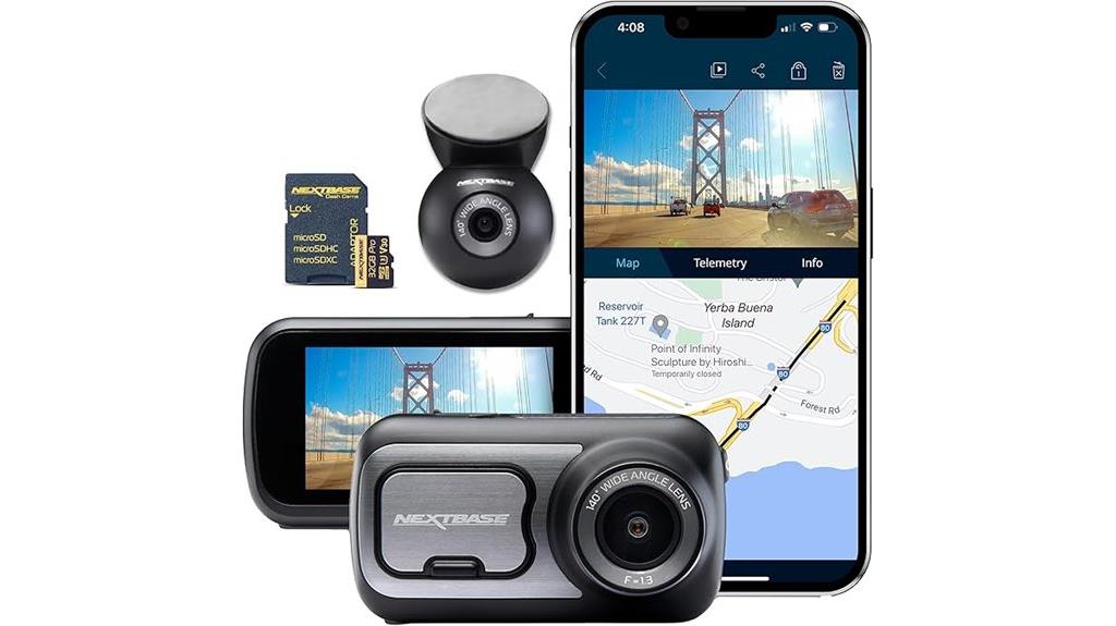 nextbase 422gw dash cam
