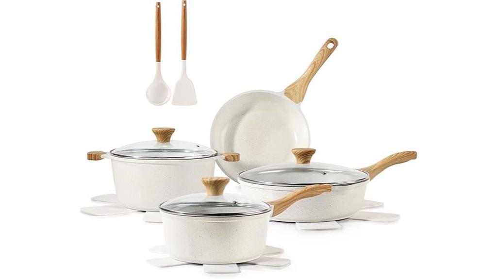 nonstick ceramic cookware set