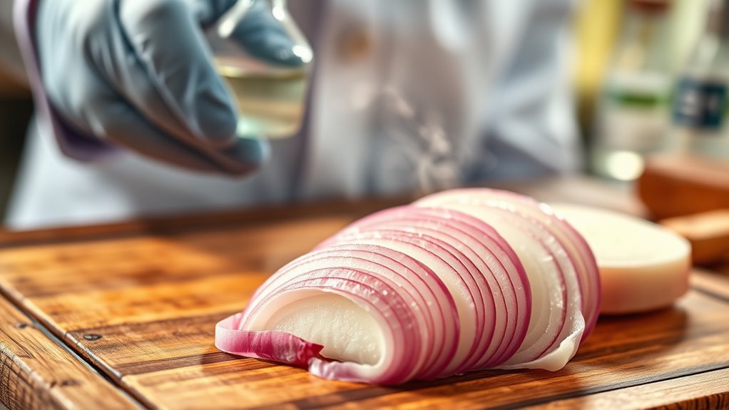 onions cause tears chemically